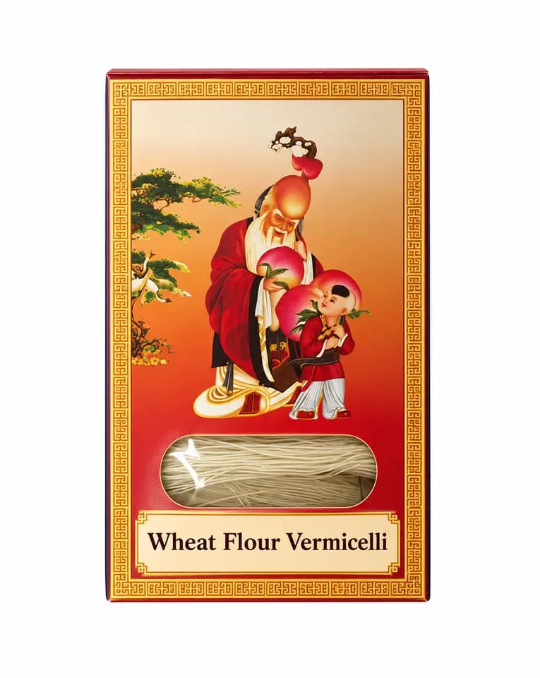 Amoy wheat flour vermicelli — retouched catalogue illustration