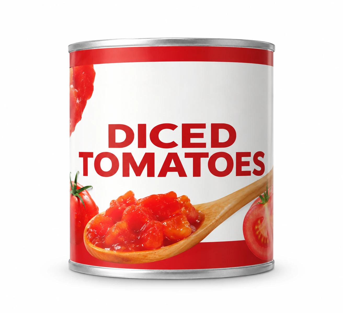 Diced Tomatoes reference packaging
