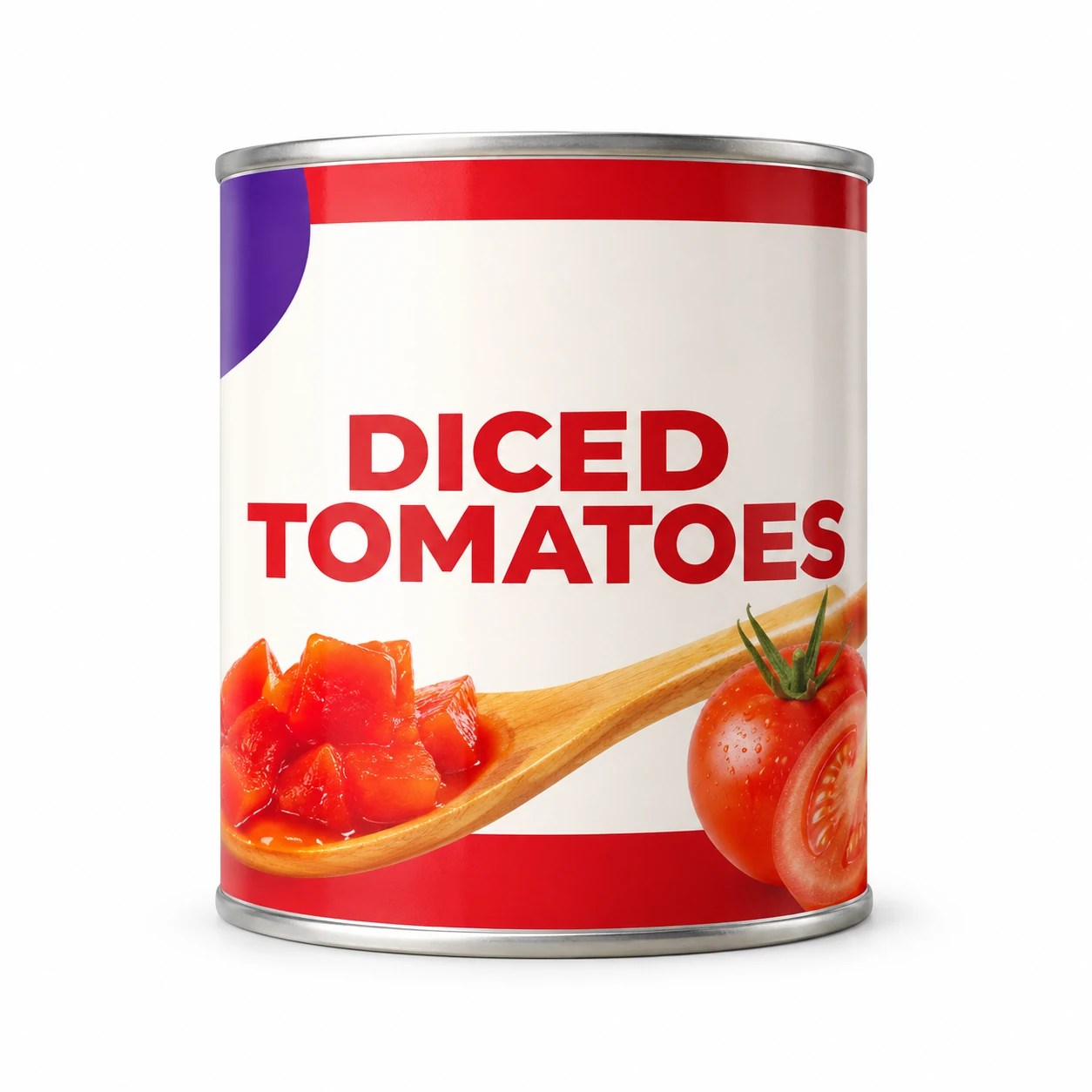 Diced Tomatoes reference packaging