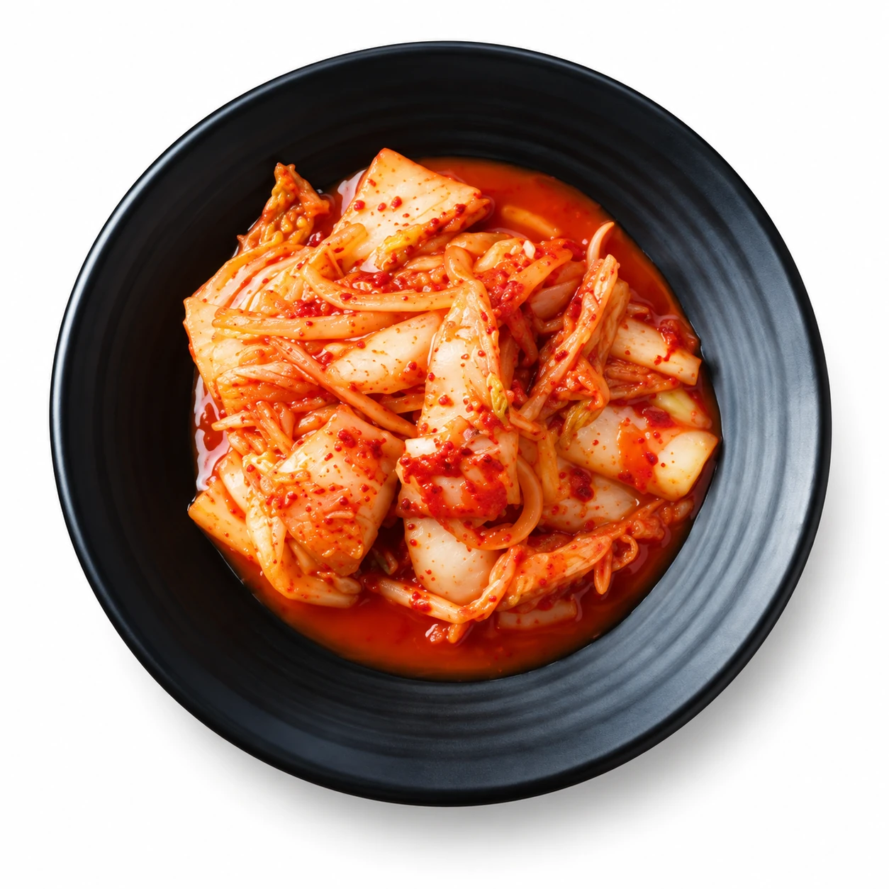 Mini-mat cabbage kimchi — edited serving illustration
