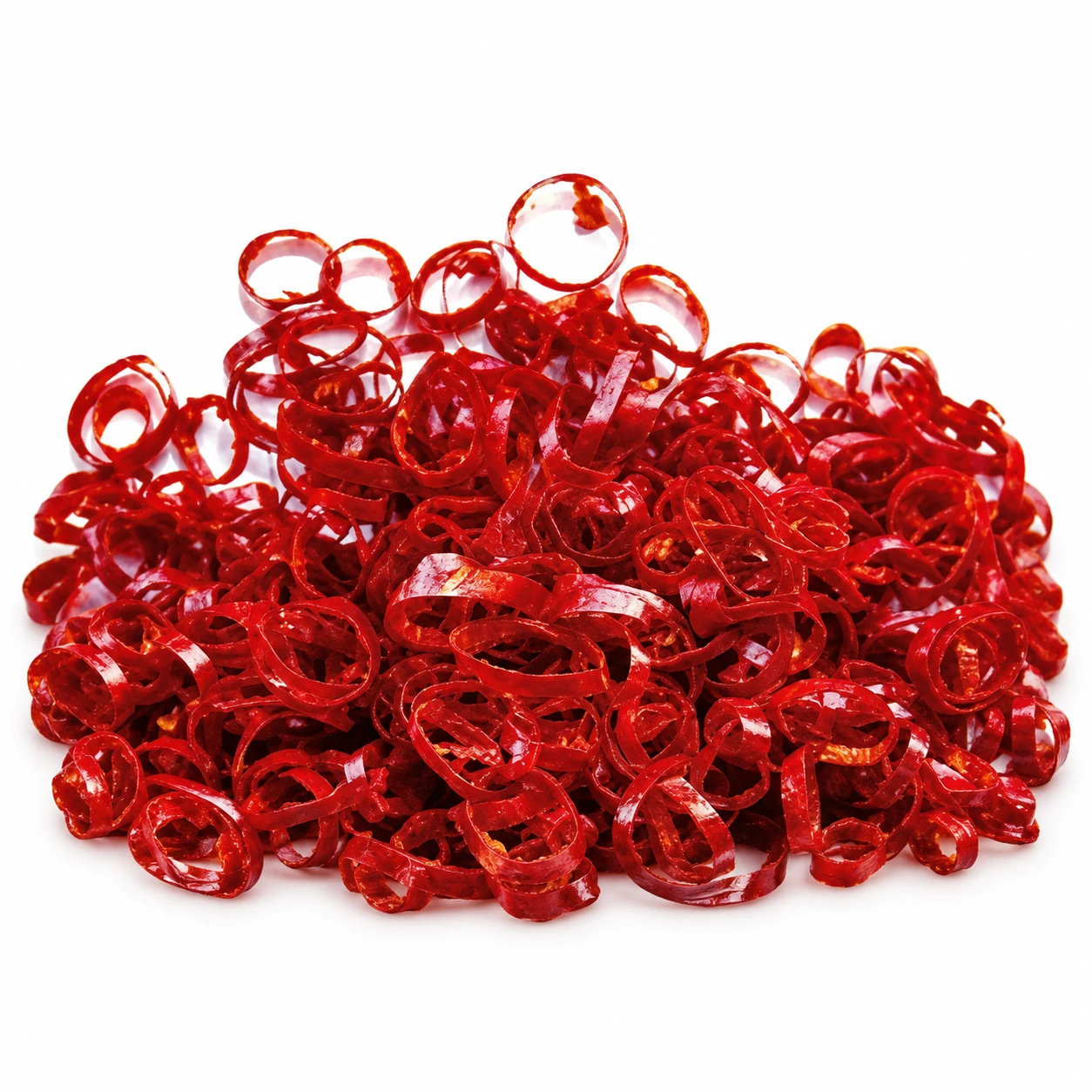 Thin dried chili rings — edited catalogue image