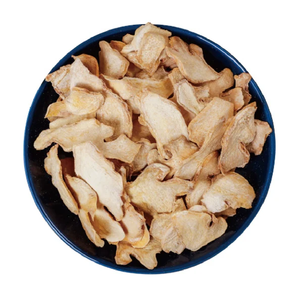 Dehydrated Ginger Flakes — presentation reference