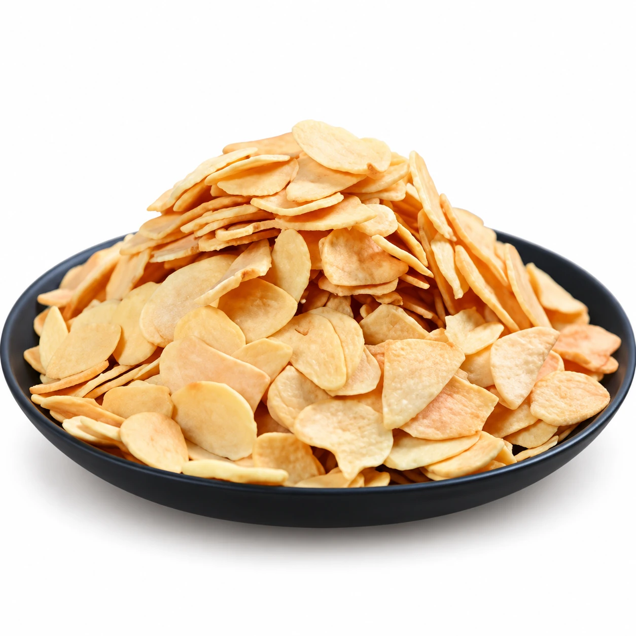 Fried Garlic Flakes — presentation reference