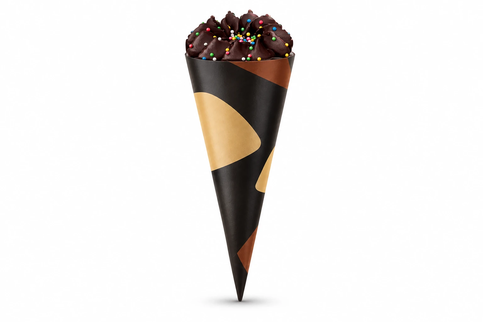 Cereal-flavor cone — unbranded product reference