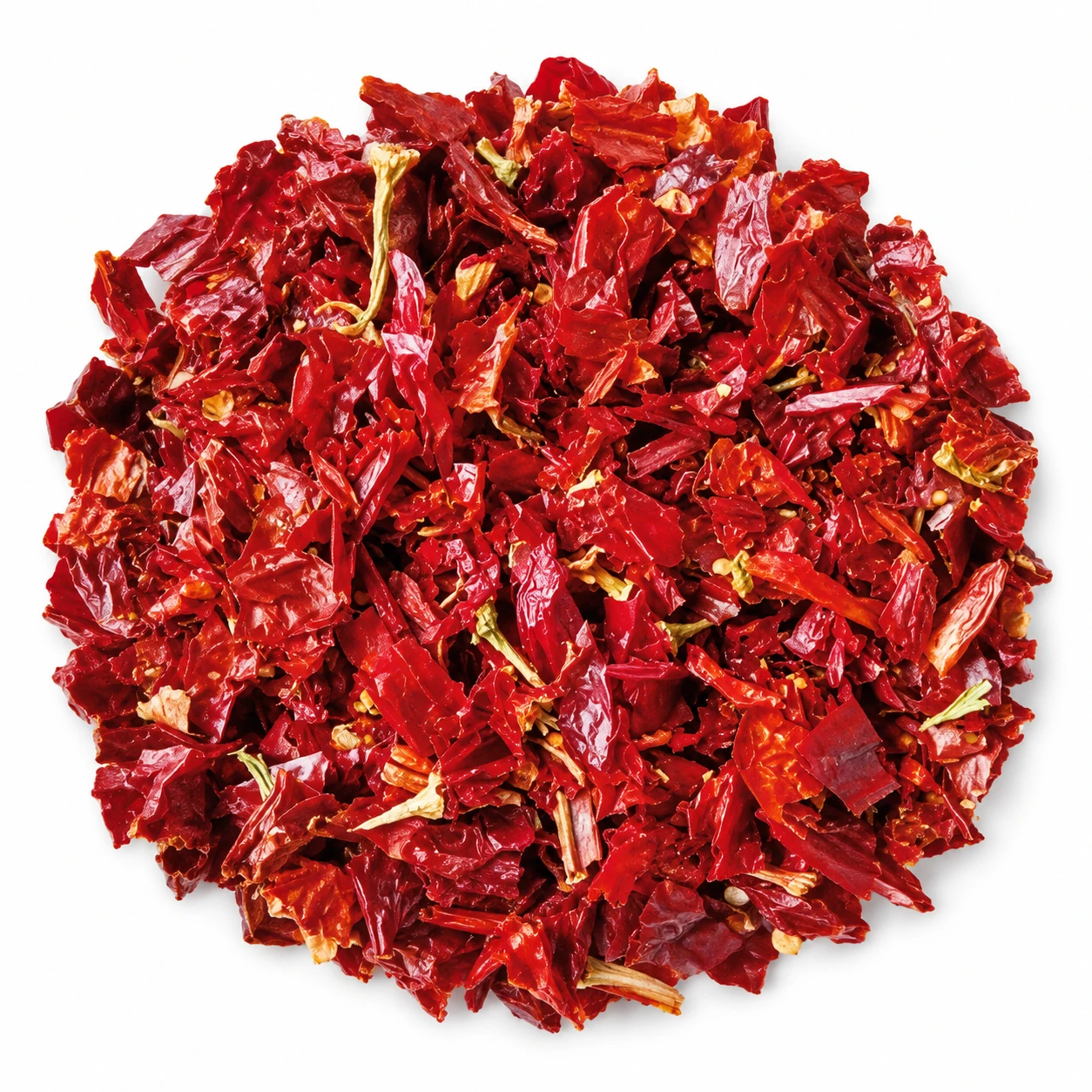 Chopped dried paprika — edited catalogue image
