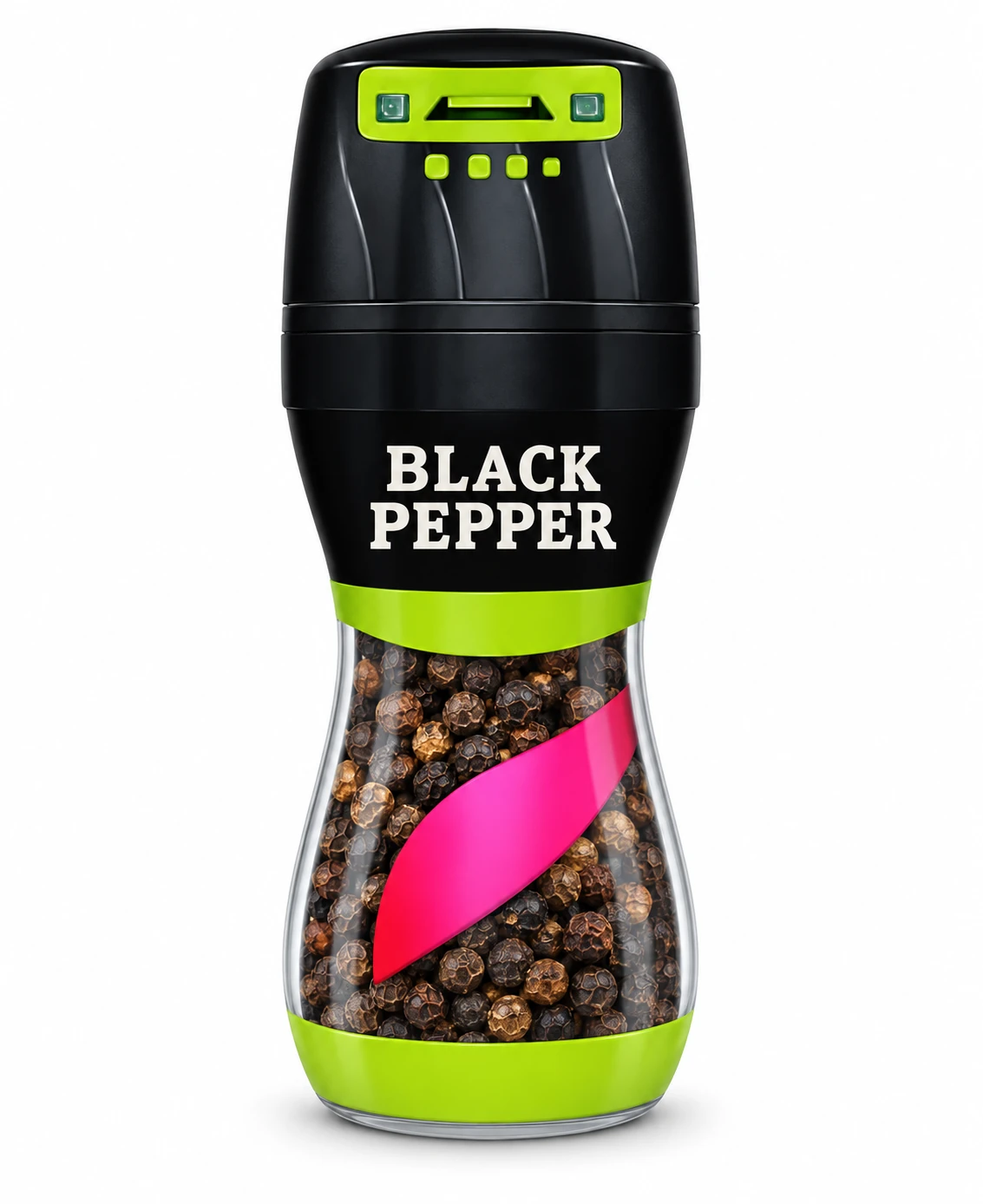 Black Pepper Grinder — presentation reference